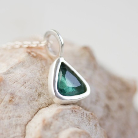 Green Tourmaline necklace