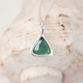 Green Tourmaline necklace