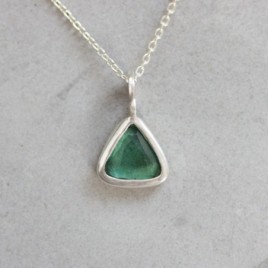 Green Tourmaline necklace