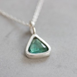 Green Tourmaline necklace