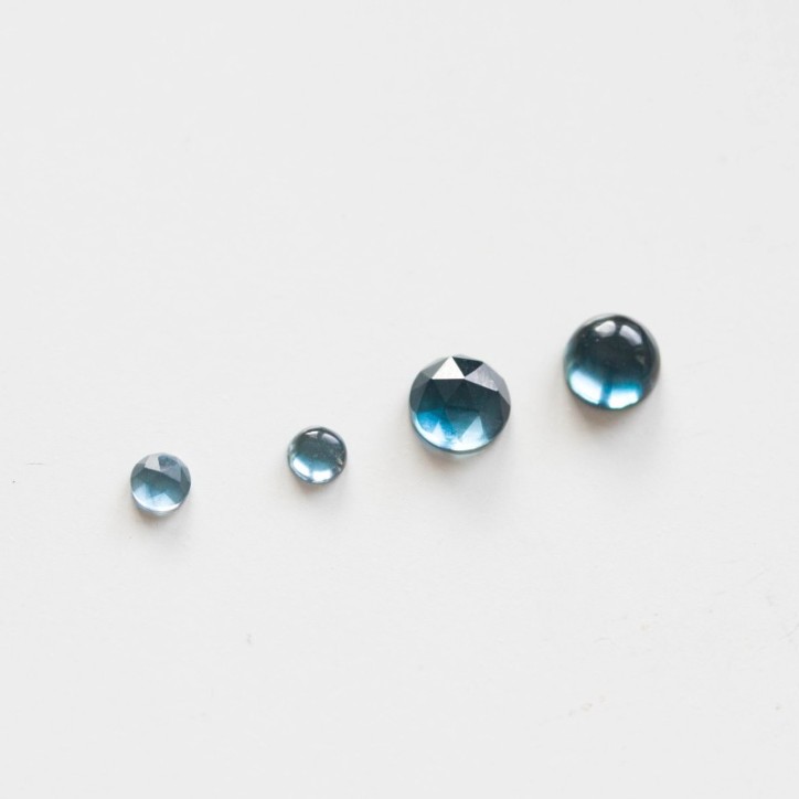 London Blue Topaz - skinny stackable ring London Blue Topaz - skinny stackable ring