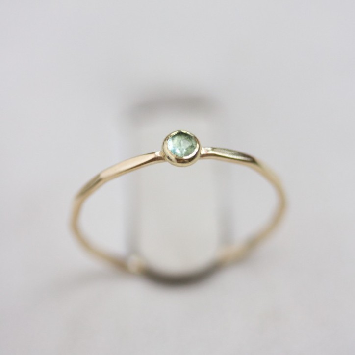 Apatite ring - skinny stackable