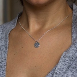 Be yourself - double sided necklace