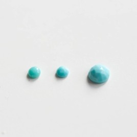 Turquoise ring - skinny stackable ring
