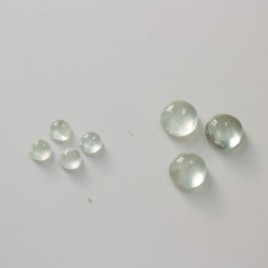Prehnite ring - skinny stackable