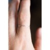 Skinny wave ring - tiny stackable ring
