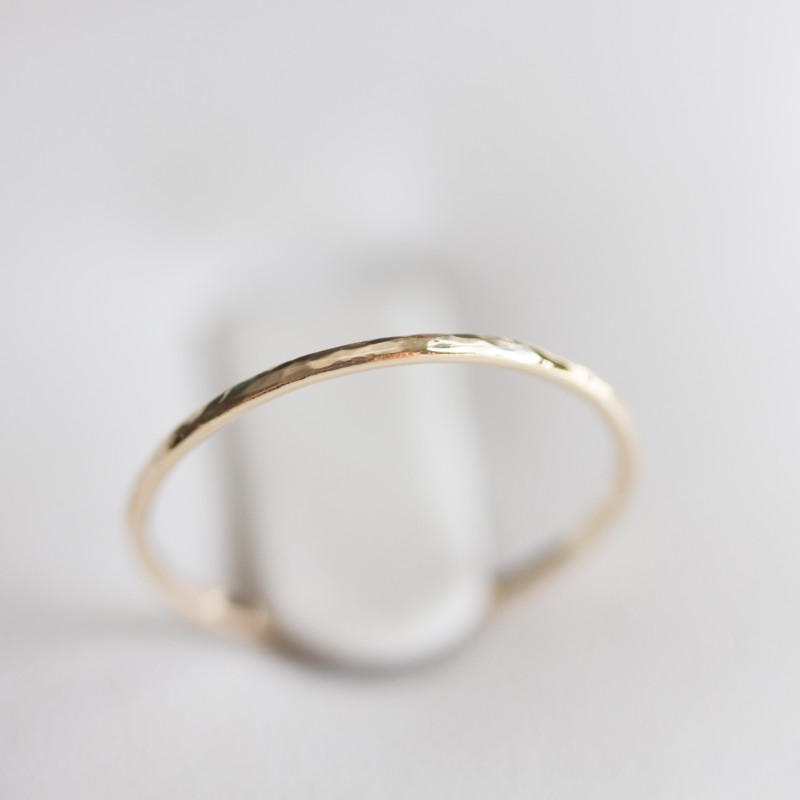 Skinny textured ring - tiny stackable ring Skinny textured ring - tiny stackable ring