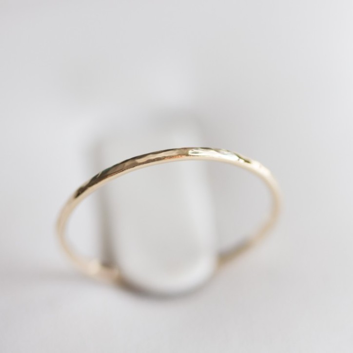 Skinny textured ring - tiny stackable ring Skinny textured ring - tiny stackable ring