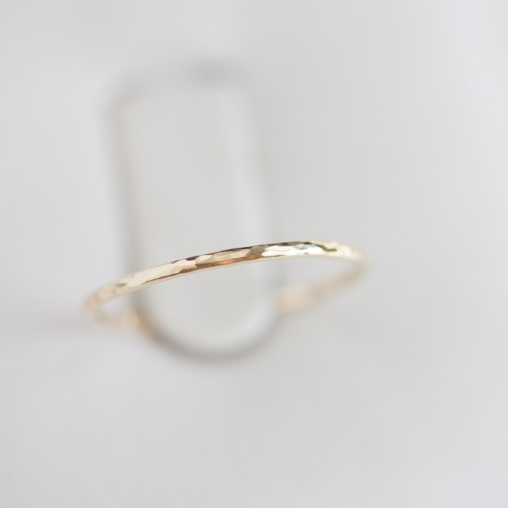 Skinny textured ring - tiny stackable ring Skinny textured ring - tiny stackable ring