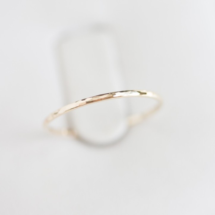 Skinny textured ring - tiny stackable ring Skinny textured ring - tiny stackable ring